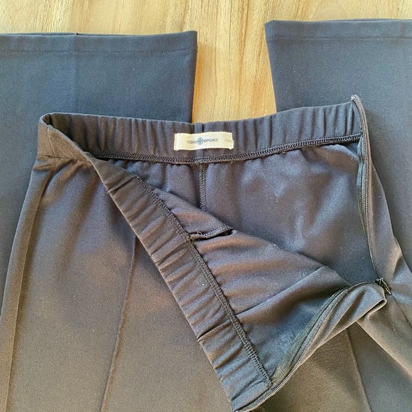 Tory Burch Double Knit Flare Track Pants - Picture 4 of 11